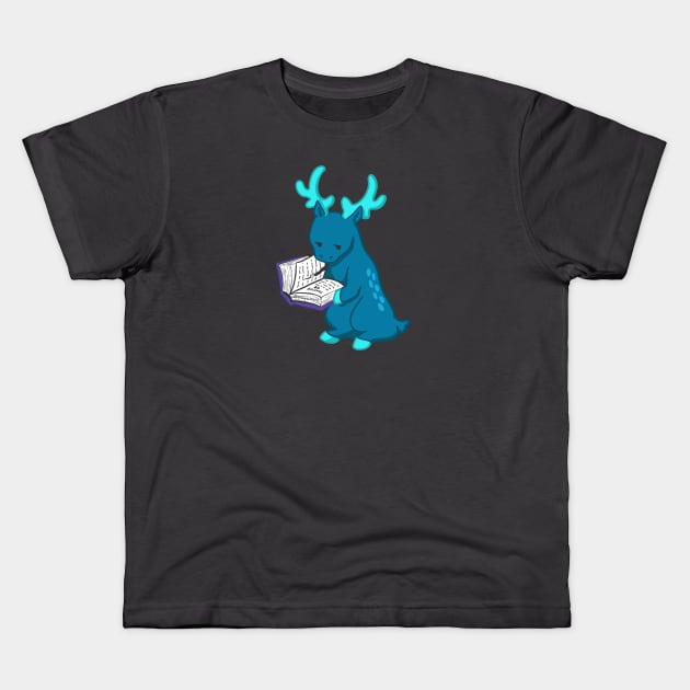 Teal Deer Kids T-Shirt by greys